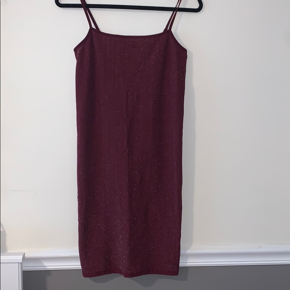 Spaghetti strap mini dress